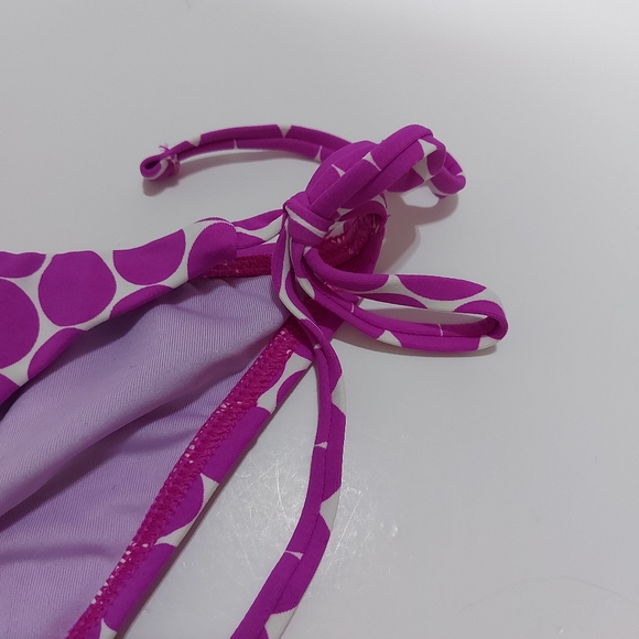 Echo Purple Polka Dot Bikini Bottoms - Picture 8 of 11